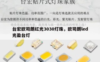 台宏欧司朗红光3030灯珠，欧司朗led光盈台灯