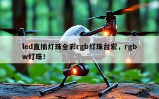 led直插灯珠全彩rgb灯珠台宏，rgbw灯珠！