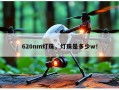 620nm灯珠，灯珠是多少w！