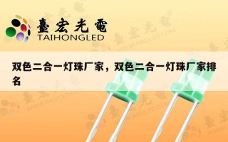 双色二合一灯珠厂家，双色二合一灯珠厂家排名