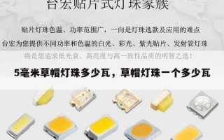 5毫米草帽灯珠多少瓦，草帽灯珠一个多少瓦