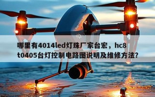 哪里有4014led灯珠厂家台宏，hc8t0405台灯控制电路图说明及维修方法？