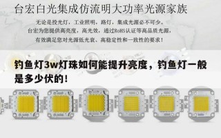 钓鱼灯3w灯珠如何能提升亮度，钓鱼灯一般是多少伏的！