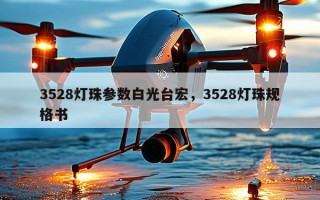3528灯珠参数白光台宏，3528灯珠规格书