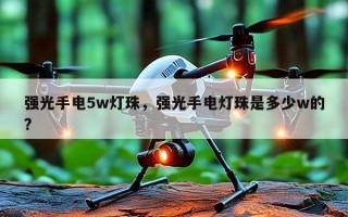强光手电5w灯珠，强光手电灯珠是多少w的?
