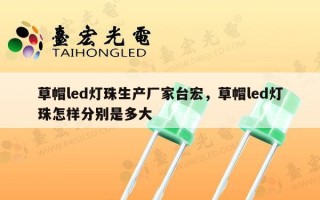 草帽led灯珠生产厂家台宏，草帽led灯珠怎样分别是多大