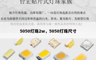 5050灯珠2w，5050灯珠尺寸