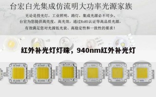 红外补光灯灯珠，940nm红外补光灯