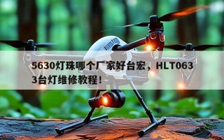 5630灯珠哪个厂家好台宏，HLT0633台灯维修教程！