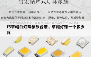 f5草帽白灯珠参数台宏，草帽灯珠一个多少瓦