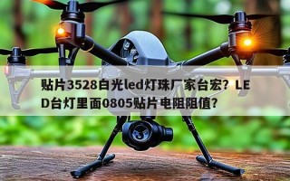 贴片3528白光led灯珠厂家台宏？LED台灯里面0805贴片电阻阻值？