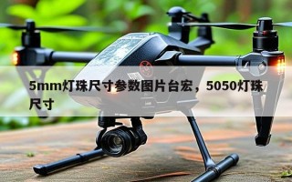 5mm灯珠尺寸参数图片台宏，5050灯珠尺寸