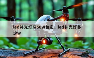 led补光灯珠50w台宏，led补光灯多少w