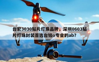 台宏3030贴片灯珠品牌，深圳0603贴片灯珠封装首选台铭o专业的ab？