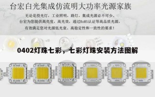 0402灯珠七彩，七彩灯珠安装方法图解