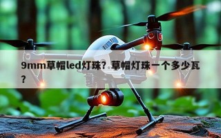 9mm草帽led灯珠？草帽灯珠一个多少瓦？