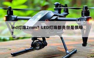 led灯珠2mm？LED灯珠都亮但是很暗？