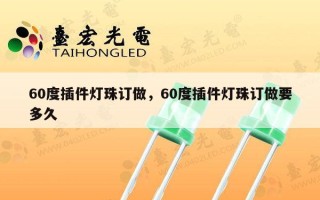 60度插件灯珠订做，60度插件灯珠订做要多久