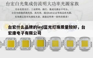 台宏什么品牌的led蓝光灯珠质量较好，台宏康电子有限公司