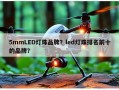 5mmLED灯珠品牌？led灯珠排名前十的品牌？