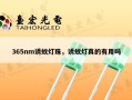 365nm诱蚊灯珠，诱蚊灯真的有用吗