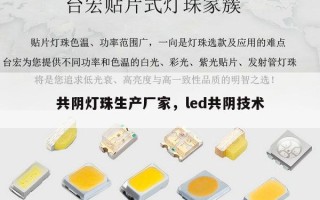 共阴灯珠生产厂家，led共阴技术