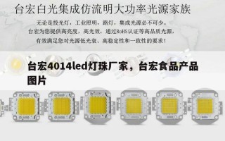 台宏4014led灯珠厂家，台宏食品产品图片