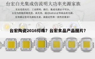 台宏陶瓷2016灯珠？台宏食品产品图片？