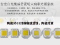陶瓷3535灯珠玻璃透镜，陶瓷灯罩