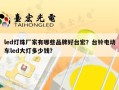 led灯珠厂家有哪些品牌好台宏？台铃电动车led大灯多少钱？