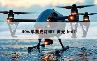 40w单黄光灯珠？黄光 led？