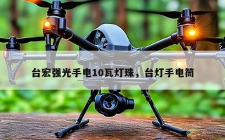台宏强光手电10瓦灯珠，台灯手电筒