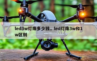 led3w灯珠多少钱，led灯珠3w和1w区别
