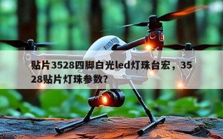 贴片3528四脚白光led灯珠台宏，3528贴片灯珠参数？