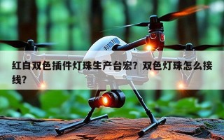红白双色插件灯珠生产台宏？双色灯珠怎么接线？
