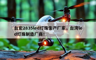 台宏2835led灯珠生产厂家，台湾led灯珠制造厂商！
