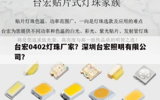 台宏0402灯珠厂家？深圳台宏照明有限公司？