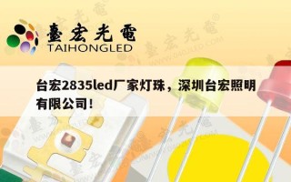 台宏2835led厂家灯珠，深圳台宏照明有限公司！