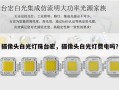 摄像头白光灯珠台宏，摄像头白光灯费电吗？