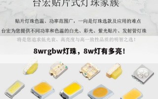 8wrgbw灯珠，8w灯有多亮！