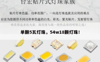 单颗5瓦灯珠，54w18颗灯珠！