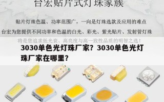 3030单色光灯珠厂家？3030单色光灯珠厂家在哪里？