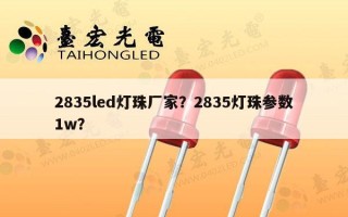 2835led灯珠厂家？2835灯珠参数1w？