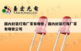 国内封装灯珠厂家有哪些，国内封装灯珠厂家有哪些公司