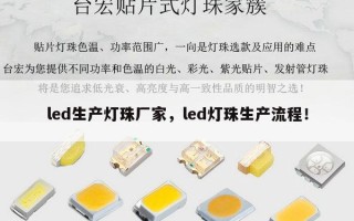 led生产灯珠厂家，led灯珠生产流程！