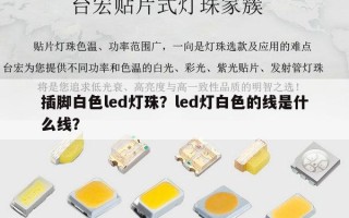 插脚白色led灯珠？led灯白色的线是什么线？
