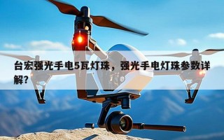 台宏强光手电5瓦灯珠，强光手电灯珠参数详解？