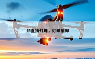 f5直插灯珠，灯珠插脚