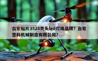 台宏贴片3528秃头led灯珠品牌？台宏塑料机械制造有限公司？