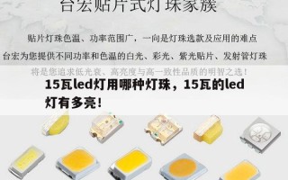 15瓦led灯用哪种灯珠，15瓦的led灯有多亮！
